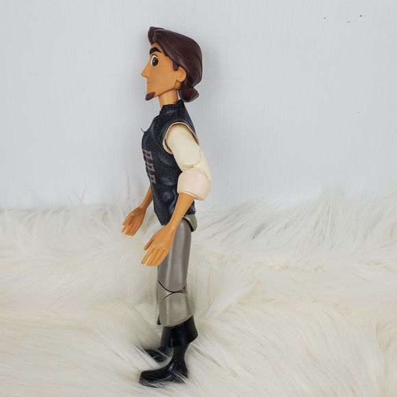 Disney Tangled The Series Flynn Rider Eugene Fitzherbert Jointed Doll 9" - Picture 9 of 11